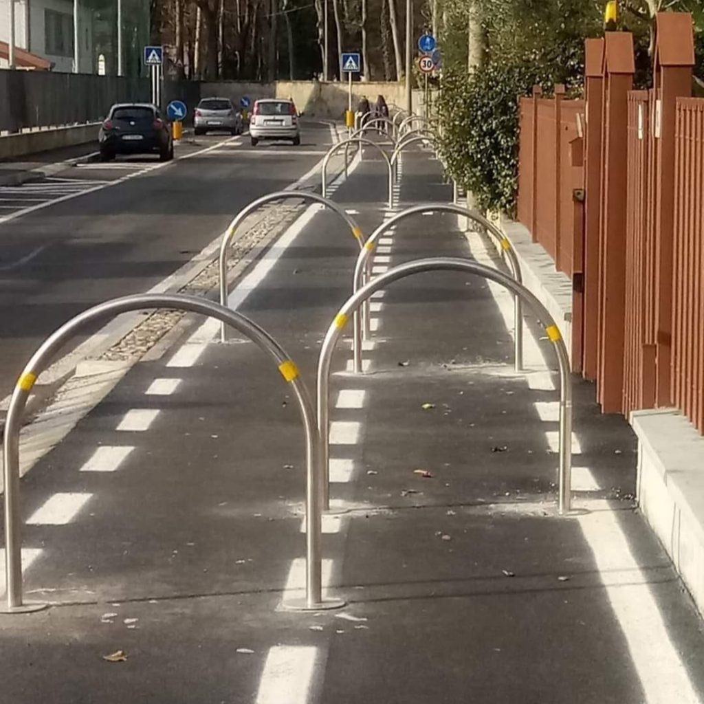 Senago cycle lane